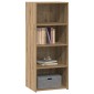 vidaXL Highboard Artisan Δρυς 50 x 41 x 124 εκ. Επεξεργασμένο Ξύλο