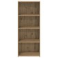 vidaXL Highboard Artisan Δρυς 50 x 41 x 124 εκ. Επεξεργασμένο Ξύλο