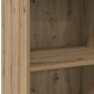 vidaXL Highboard Artisan Δρυς 50 x 41 x 124 εκ. Επεξεργασμένο Ξύλο