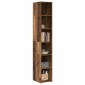 vidaXL Highboard Παλαιωμένο ξύλο 30 x 41 x 185 εκ. Επεξεργασμένο Ξύλο
