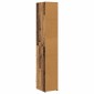 vidaXL Highboard Παλαιωμένο ξύλο 30 x 41 x 185 εκ. Επεξεργασμένο Ξύλο