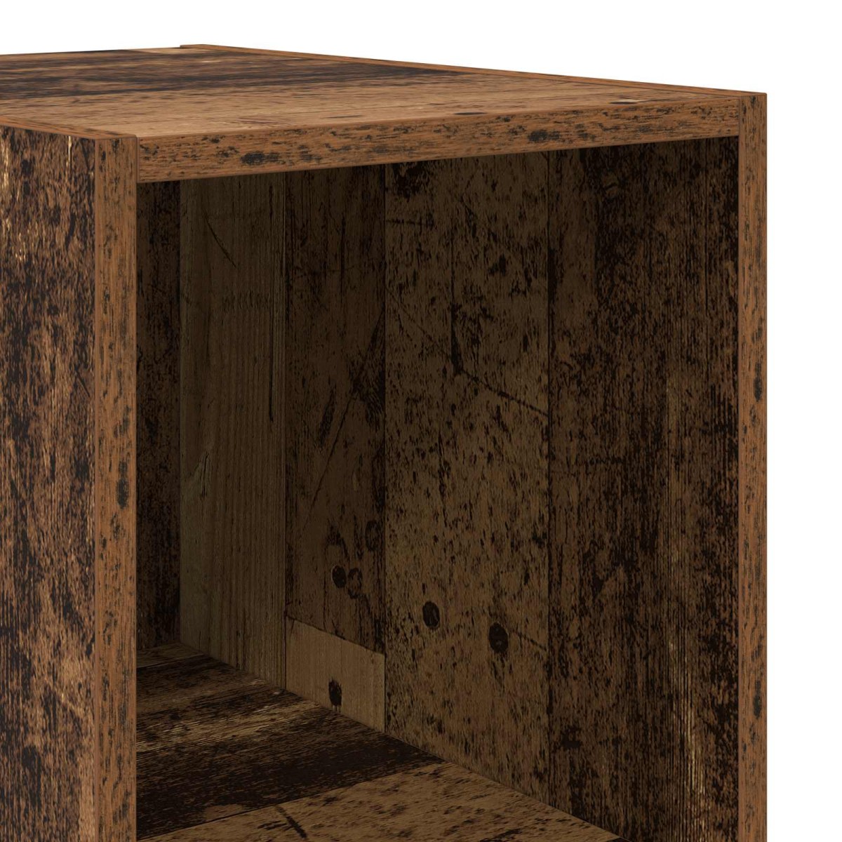 vidaXL Highboard Παλαιωμένο ξύλο 30 x 41 x 185 εκ. Επεξεργασμένο Ξύλο