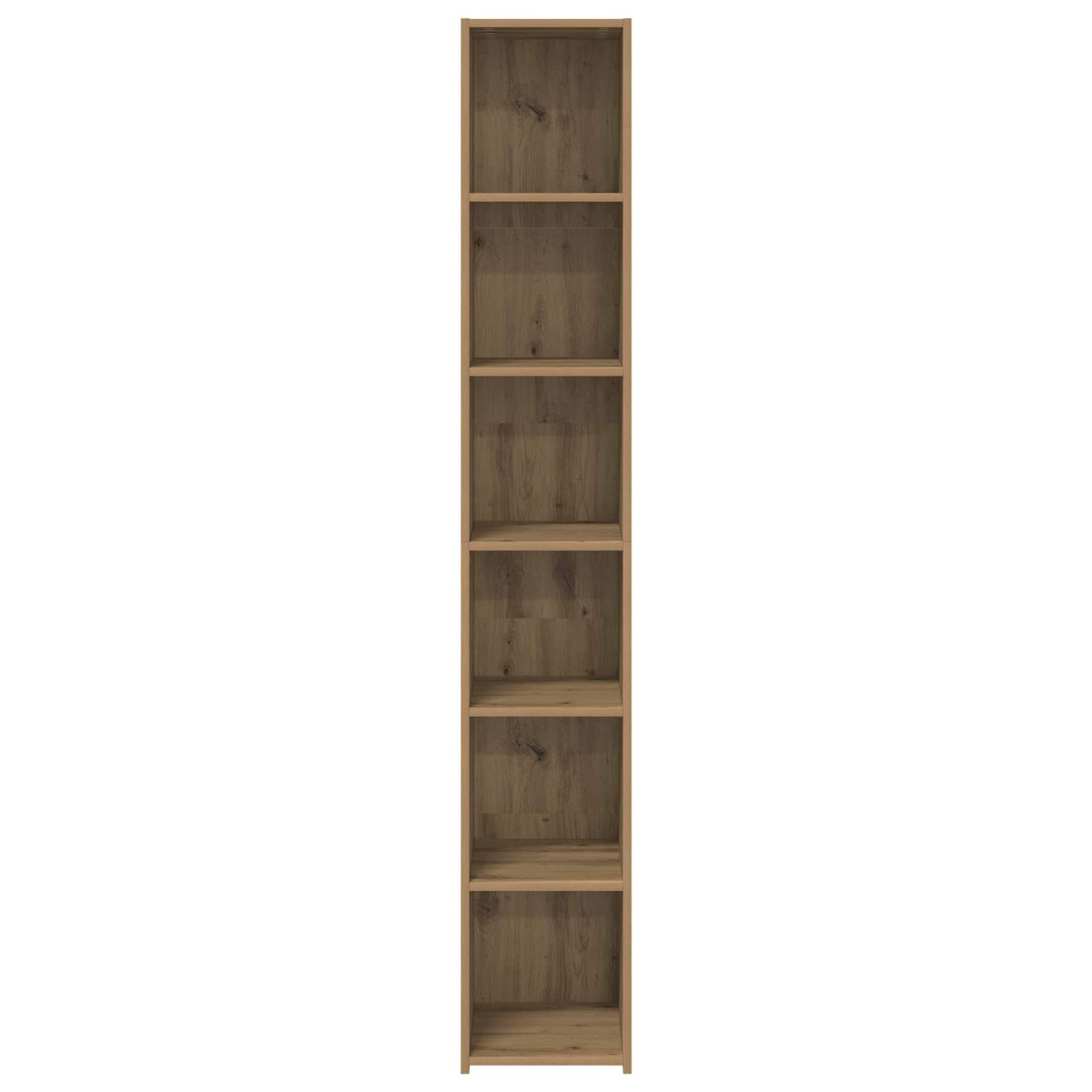 vidaXL Highboard Artisan Δρυς 30 x 41 x 185 εκ. Επεξεργασμένο Ξύλο