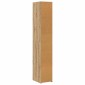 vidaXL Highboard Artisan Δρυς 30 x 41 x 185 εκ. Επεξεργασμένο Ξύλο