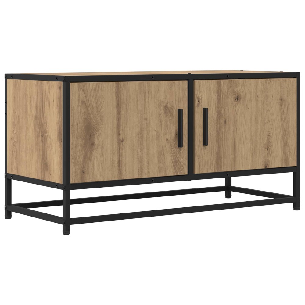 vidaXL Ντουλάπι TV 80 x 34,5 x 40 εκ Artisan Δρυς Επεξεργασμένο Ξύλο