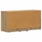 vidaXL Ντουλάπι TV 100 x 34 x 50 εκ Artisan Δρυς Επεξεργασμένο Ξύλο