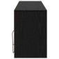 vidaXL Ντουλάπι TV 100 x 34 x 50 εκ Μαύρη Δρυς Επεξεργασμένο Ξύλο