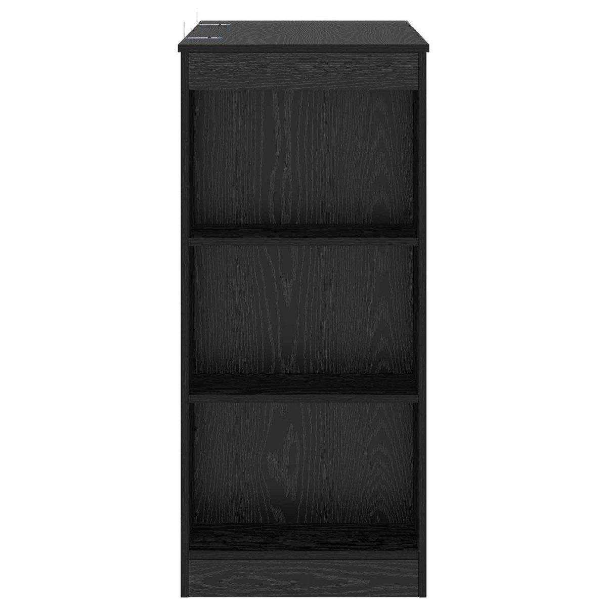 vidaXL Τραπέζι μπαρ 95 x 47 x 103,5 εκ Επεξεργασμένο Ξύλο Μαύρη Δρυς