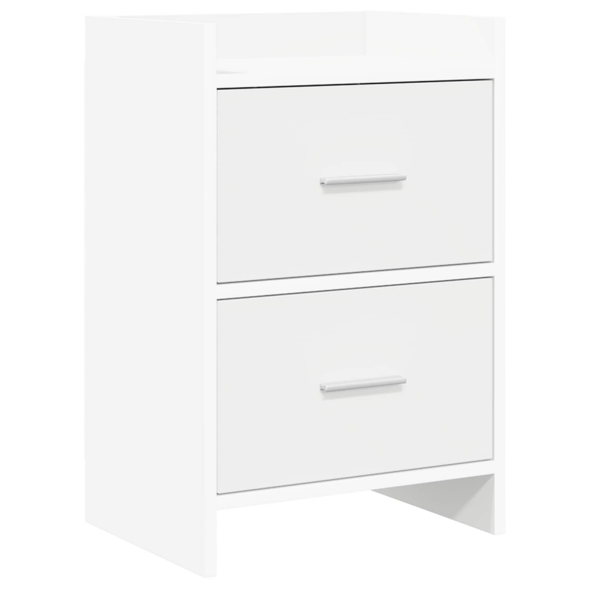 vidaXL Κομοδίνα Λευκό 40 x 30 x 60 cm Επεξεργασμένο Ξύλο