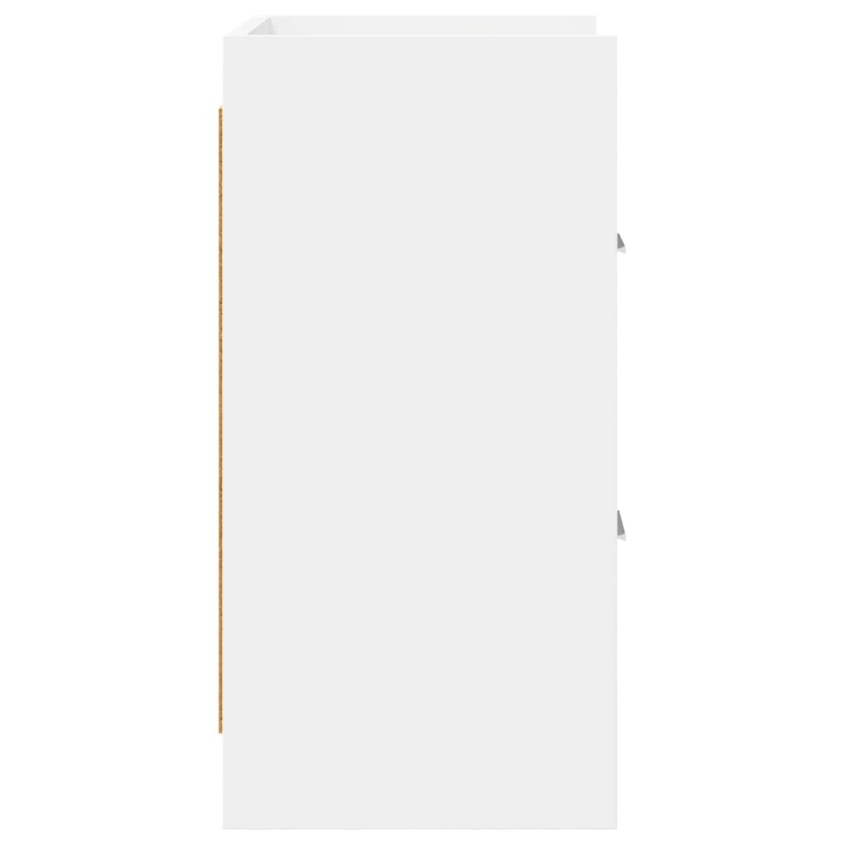 vidaXL Κομοδίνα Λευκό 40 x 30 x 60 cm Επεξεργασμένο Ξύλο