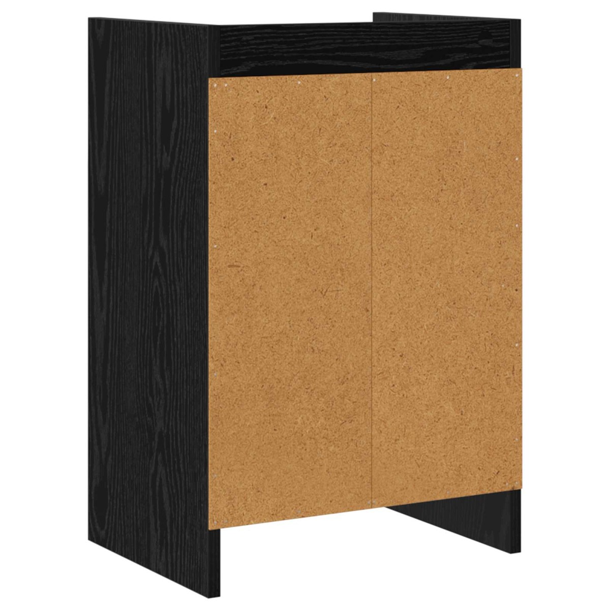 vidaXL Κομοδίνα 2 τμχ. Μαύρη Δρυς 40 x 30 x 60 cm Επεξεργασμένο Ξύλο