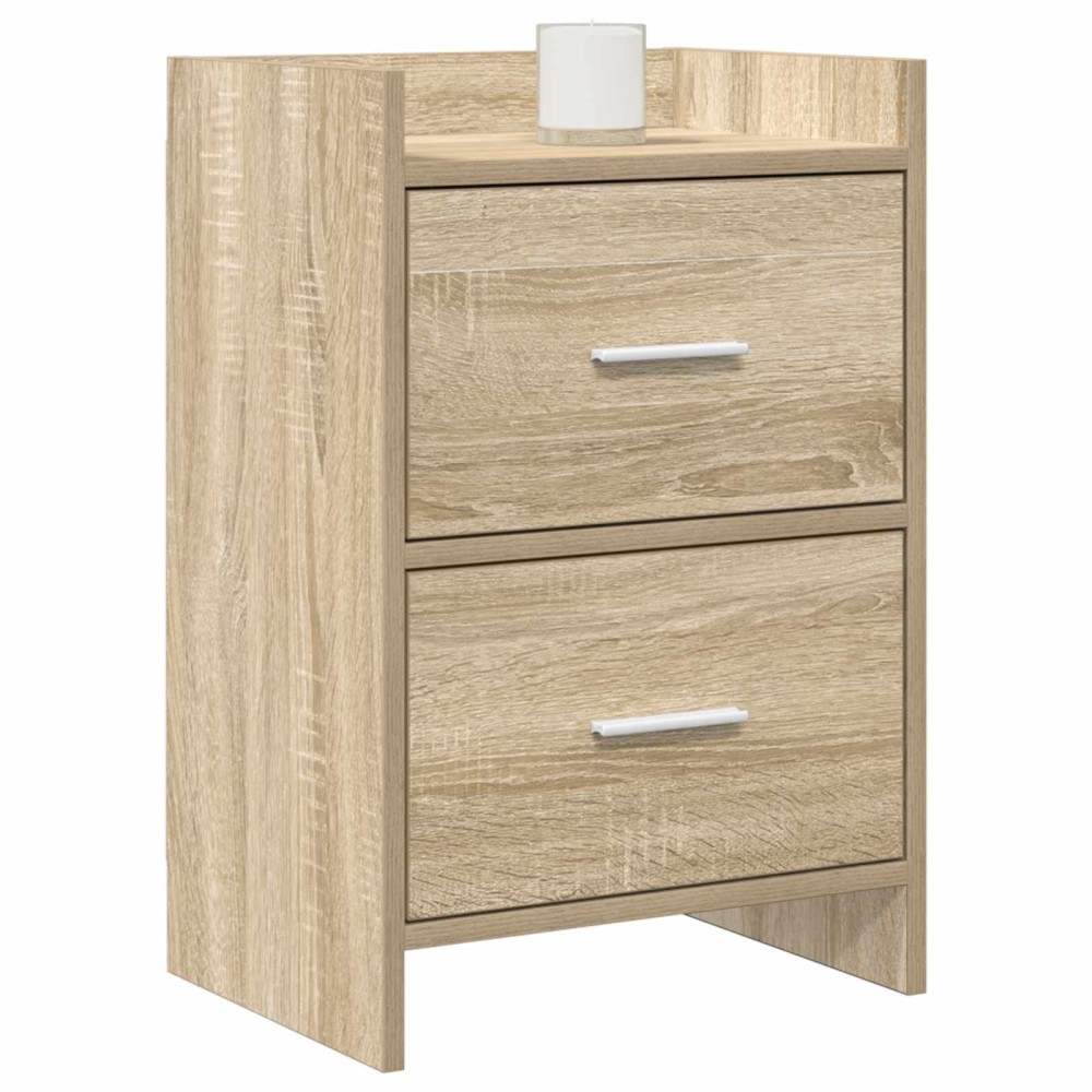 vidaXL Κομοδίνα Sonoma Δρυς 40 x 30 x 60 cm Επεξεργασμένο Ξύλο