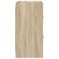 vidaXL Κομοδίνα Sonoma Δρυς 40 x 30 x 60 cm Επεξεργασμένο Ξύλο