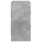 vidaXL Κομοδίνα 2 τμχ. Γκρι Σκυροδέματος 40 x 30 x 60 cm