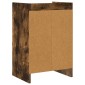 vidaXL Κομοδίνα 2 τμχ. Καπνισμένο Ξύλο Δρυός 40 x 30 x 60 cm