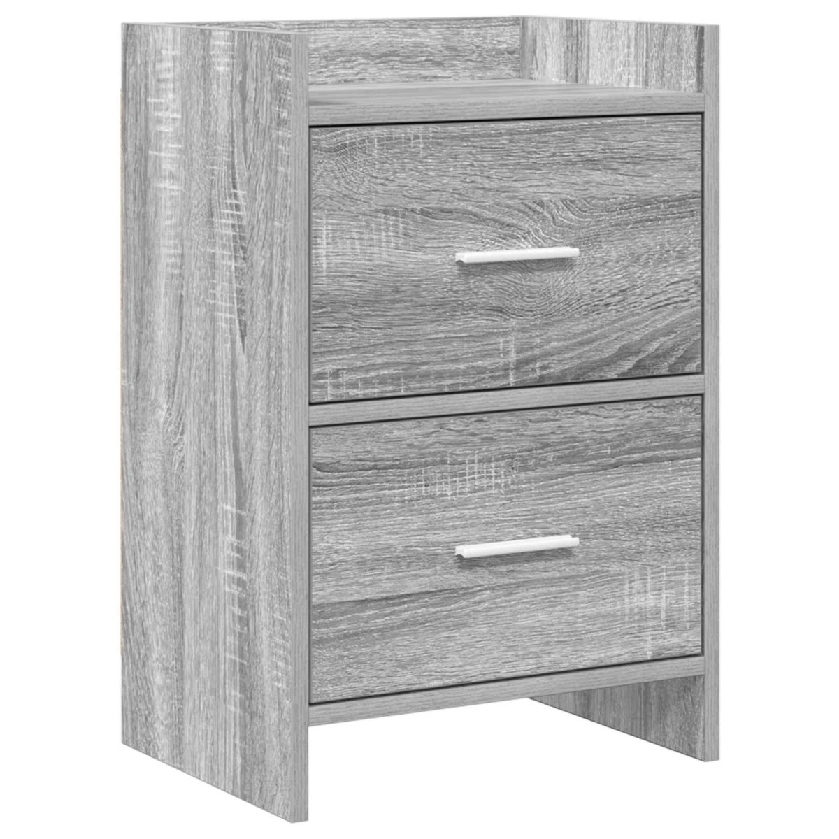 vidaXL Κομοδίνα Γκρι Sonoma 40 x 30 x 60 cm Επεξεργασμένο Ξύλο