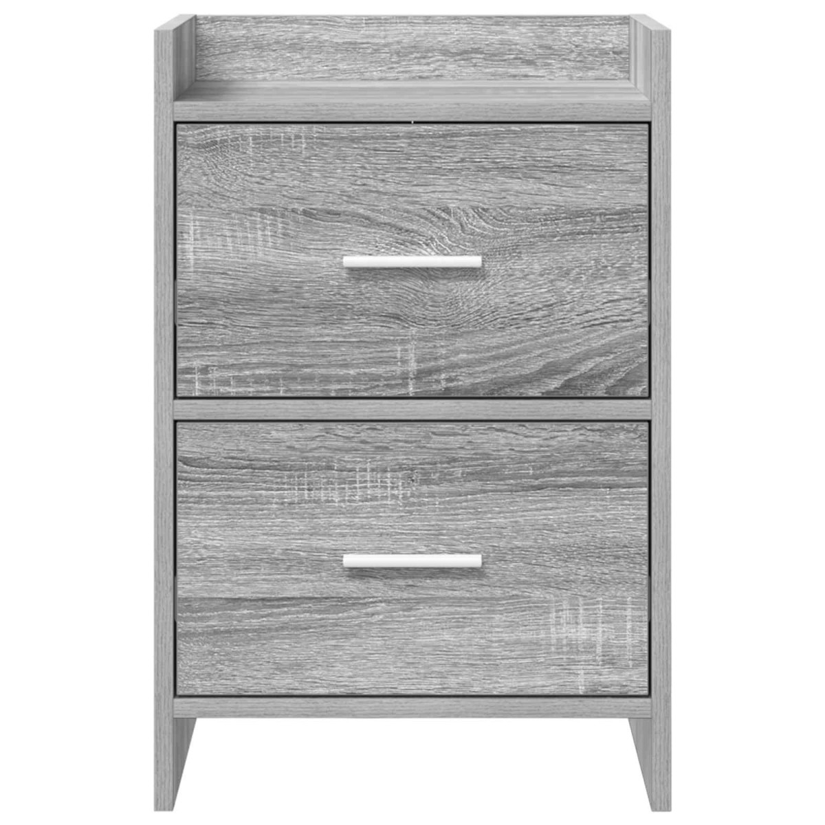 vidaXL Κομοδίνα Γκρι Sonoma 40 x 30 x 60 cm Επεξεργασμένο Ξύλο