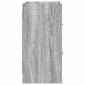 vidaXL Κομοδίνα 2 τμχ. Γκρι Sonoma 40 x 30 x 60 cm Επεξεργασμένο Ξύλο