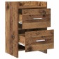 vidaXL Κομοδίνα Παλαιωμένο ξύλο 40 x 30 x 60 cm Επεξεργασμένο Ξύλο