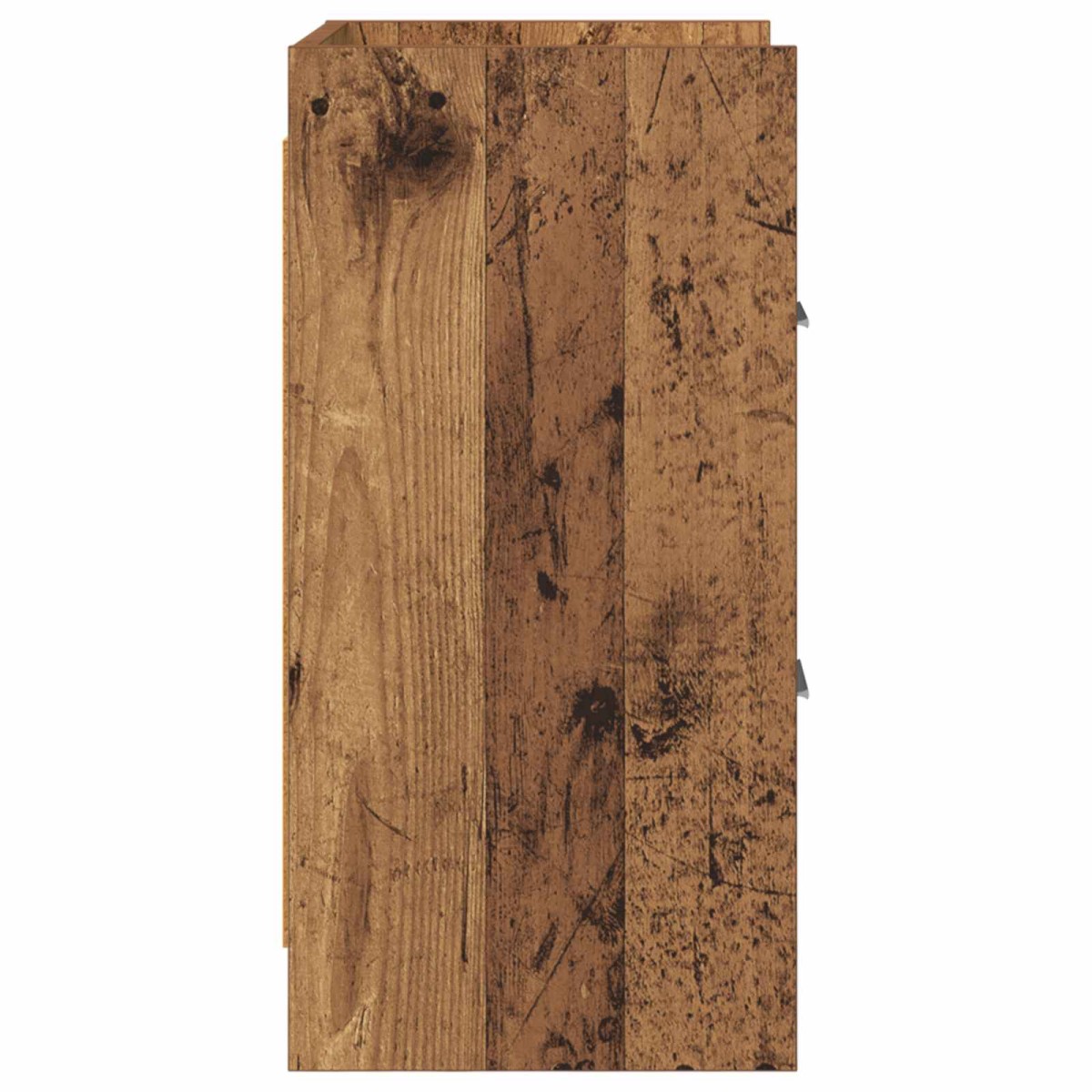 vidaXL Κομοδίνα Παλαιωμένο ξύλο 40 x 30 x 60 cm Επεξεργασμένο Ξύλο