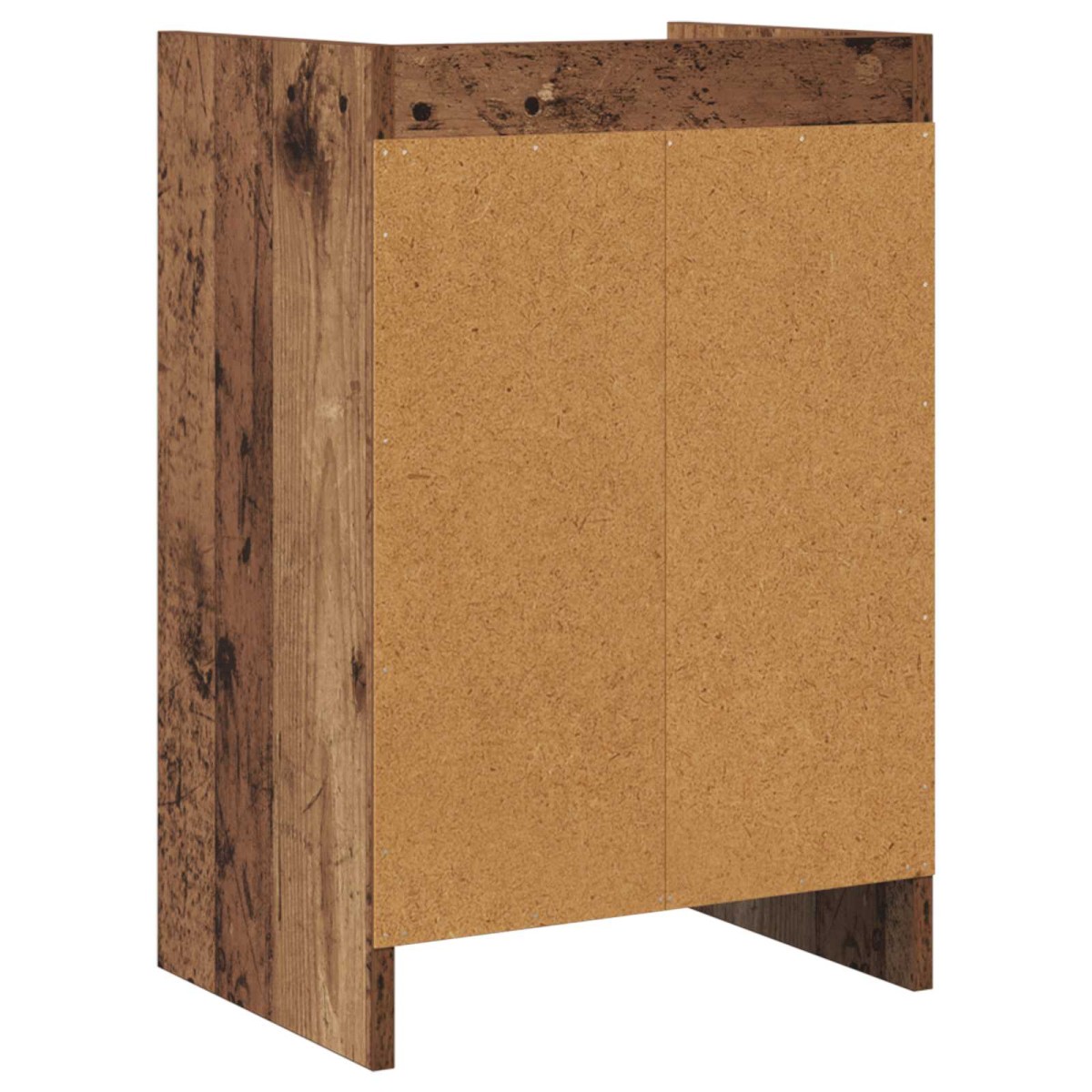 vidaXL Κομοδίνα Παλαιωμένο ξύλο 40 x 30 x 60 cm Επεξεργασμένο Ξύλο