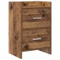 vidaXL Κομοδίνα Παλαιωμένο ξύλο 40 x 30 x 60 cm Επεξεργασμένο Ξύλο