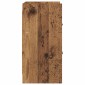 vidaXL Κομοδίνα 2 τμχ. Παλαιωμένο ξύλο 40 x 30 x 60 cm