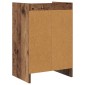 vidaXL Κομοδίνα 2 τμχ. Παλαιωμένο ξύλο 40 x 30 x 60 cm