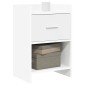 vidaXL Κομοδίνα Λευκό 40 x 30 x 60 cm Επεξεργασμένο Ξύλο