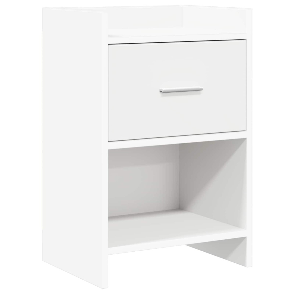 vidaXL Κομοδίνα Λευκό 40 x 30 x 60 cm Επεξεργασμένο Ξύλο