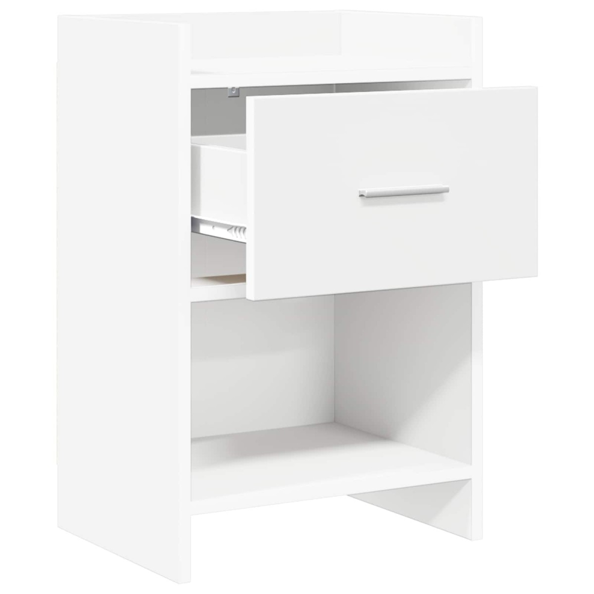 vidaXL Κομοδίνα 2 τμχ. Λευκό 40 x 30 x 60 cm Επεξεργασμένο Ξύλο