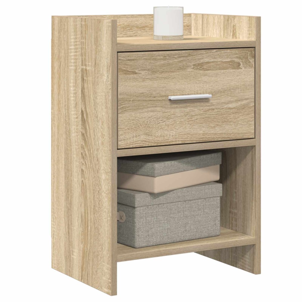 vidaXL Κομοδίνα Sonoma Δρυς 40 x 30 x 60 cm Επεξεργασμένο Ξύλο