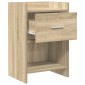 vidaXL Κομοδίνα Sonoma Δρυς 40 x 30 x 60 cm Επεξεργασμένο Ξύλο