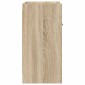vidaXL Κομοδίνα Sonoma Δρυς 40 x 30 x 60 cm Επεξεργασμένο Ξύλο