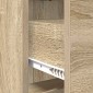 vidaXL Κομοδίνα 2 τμχ. Sonoma Δρυς 40 x 30 x 60 cm Επεξεργασμένο Ξύλο