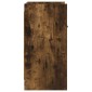 vidaXL Κομοδίνα 2 τμχ. Καπνισμένο Ξύλο Δρυός 40 x 30 x 60 cm