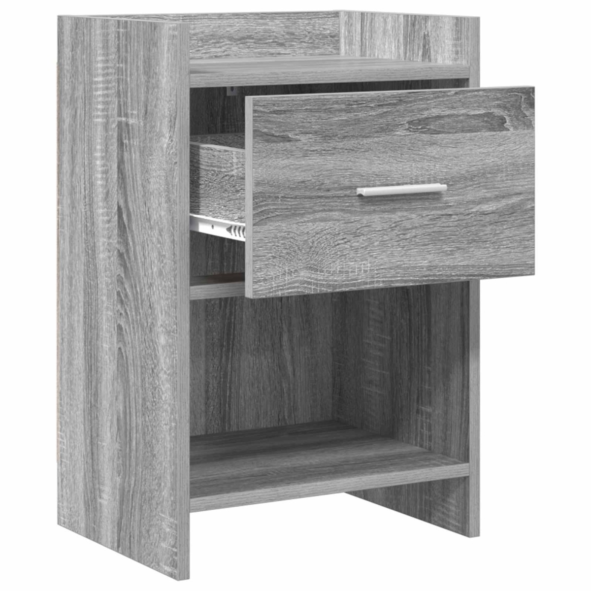 vidaXL Κομοδίνα Γκρι Sonoma 40 x 30 x 60 cm Επεξεργασμένο Ξύλο