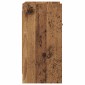vidaXL Κομοδίνα Παλαιωμένο ξύλο 40 x 30 x 60 cm Επεξεργασμένο Ξύλο