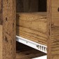 vidaXL Κομοδίνα Παλαιωμένο ξύλο 40 x 30 x 60 cm Επεξεργασμένο Ξύλο