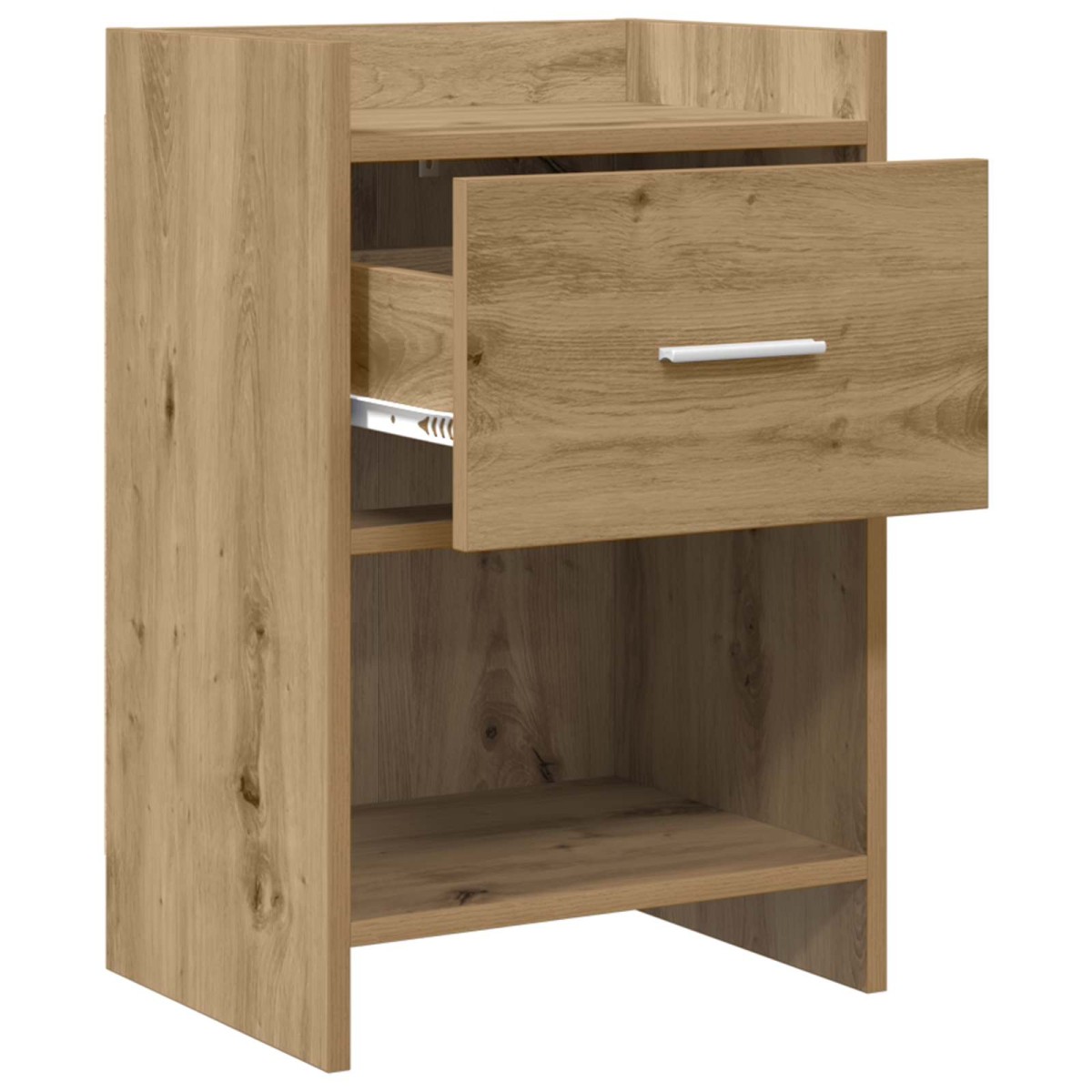 vidaXL Κομοδίνα Artisan Δρυς 40 x 30 x 60 cm Επεξεργασμένο Ξύλο