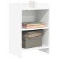 vidaXL Κομοδίνα Λευκό 40 x 30 x 60 cm Επεξεργασμένο Ξύλο