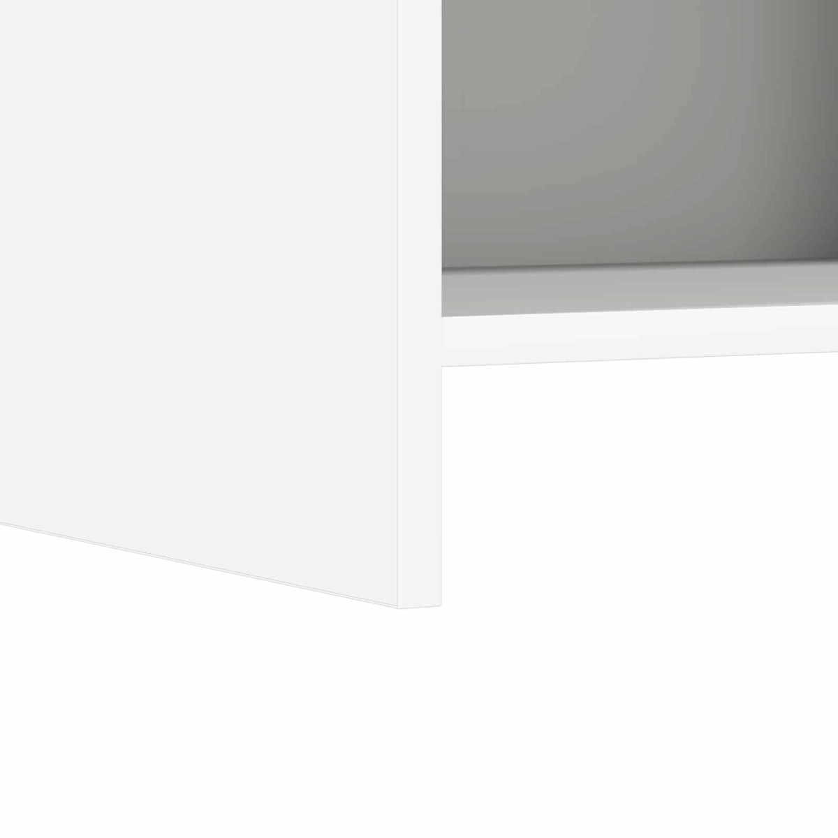 vidaXL Κομοδίνα 2 τμχ. Λευκό 40 x 30 x 60 cm Επεξεργασμένο Ξύλο