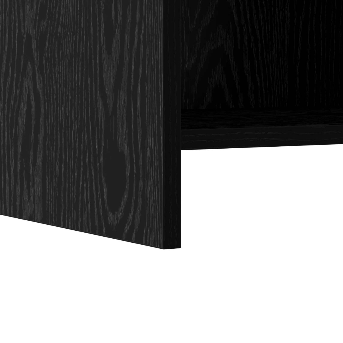 vidaXL Κομοδίνα 2 τμχ. Μαύρη Δρυς 40 x 30 x 60 cm Επεξεργασμένο Ξύλο