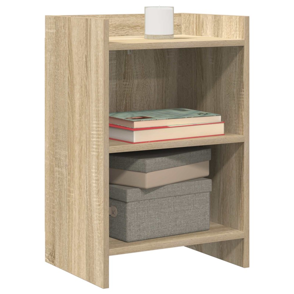 vidaXL Κομοδίνα 2 τμχ. Sonoma Δρυς 40 x 30 x 60 cm Επεξεργασμένο Ξύλο
