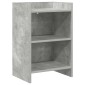 vidaXL Κομοδίνα Γκρι Σκυροδέματος 40 x 30 x 60 cm Επεξεργασμένο Ξύλο