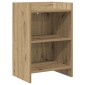 vidaXL Κομοδίνα Artisan Δρυς 40 x 30 x 60 cm Επεξεργασμένο Ξύλο