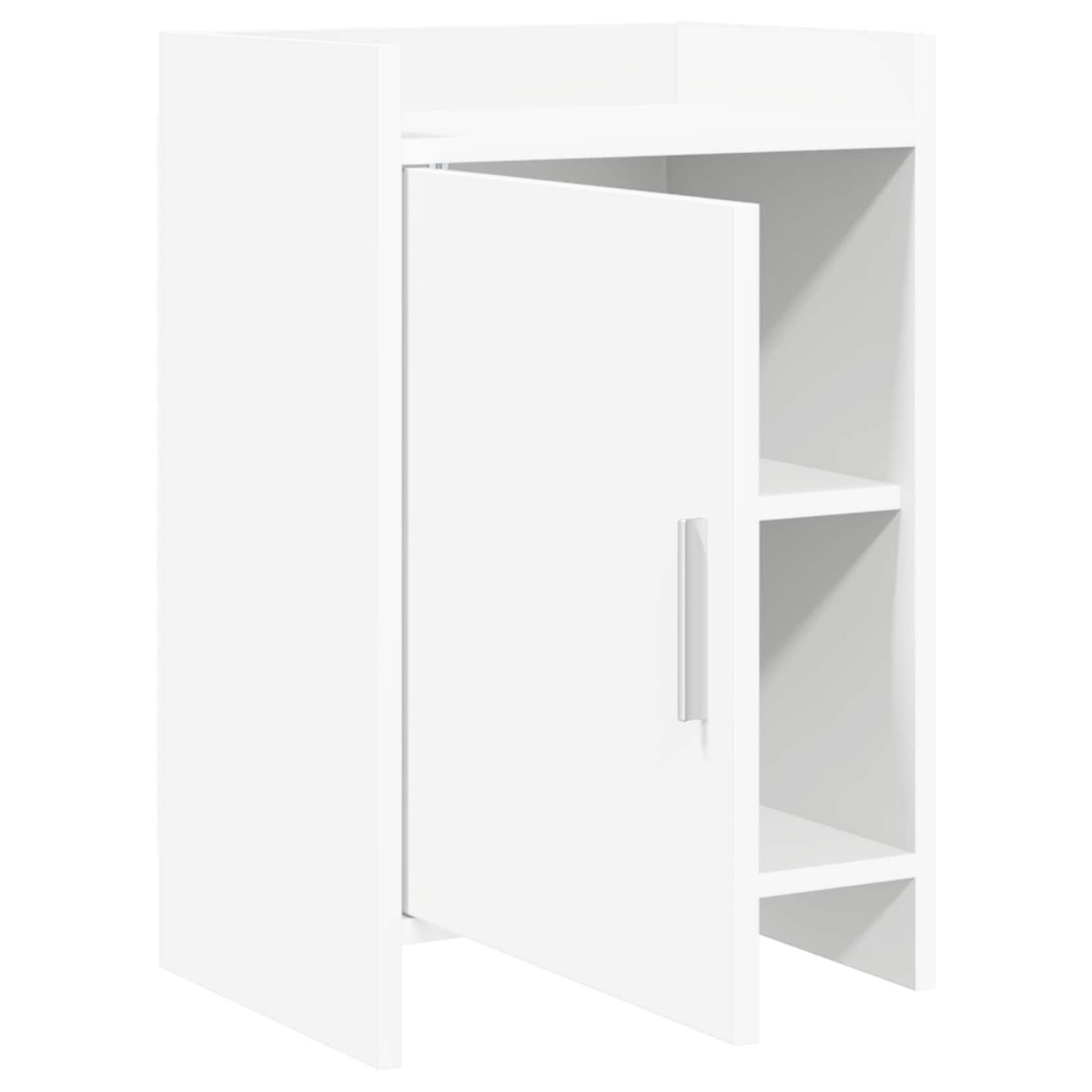 vidaXL Κομοδίνα Λευκό 40 x 30 x 60 cm Επεξεργασμένο Ξύλο