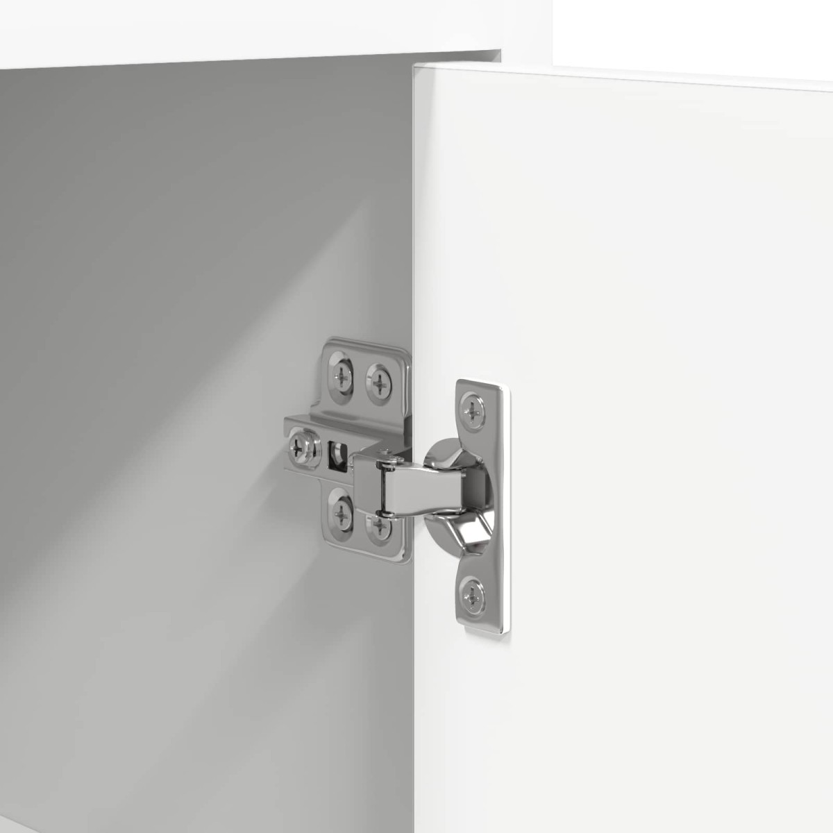 vidaXL Κομοδίνα Λευκό 40 x 30 x 60 cm Επεξεργασμένο Ξύλο