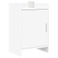 vidaXL Κομοδίνα 2 τμχ. Λευκό 40 x 30 x 60 cm Επεξεργασμένο Ξύλο