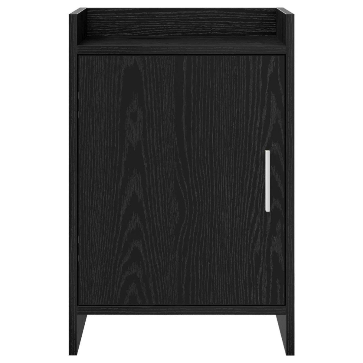 vidaXL Κομοδίνα 2 τμχ. Μαύρη Δρυς 40 x 30 x 60 cm Επεξεργασμένο Ξύλο